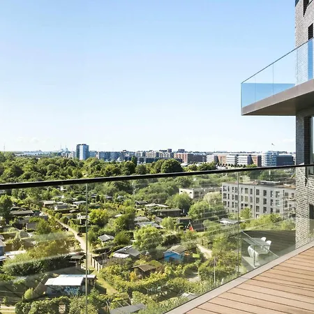 Luxury Harbour Penthouse Panoramic Views Leilighet København